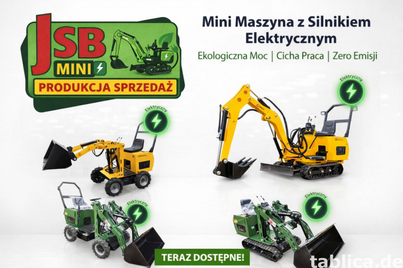 NOWA mini E ładowarka kołowa przegubowa łamana MS-L116KN ele 5