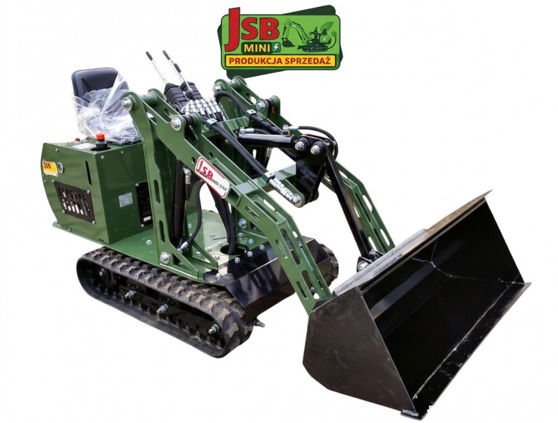 NOWA Mini E ładowarka gąsienicowa MS-TL113 elektryczna | CE  1