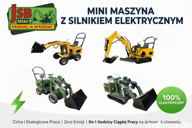 NOWA Mini E ładowarka gąsienicowa MS-TL113 elektryczna | CE  5