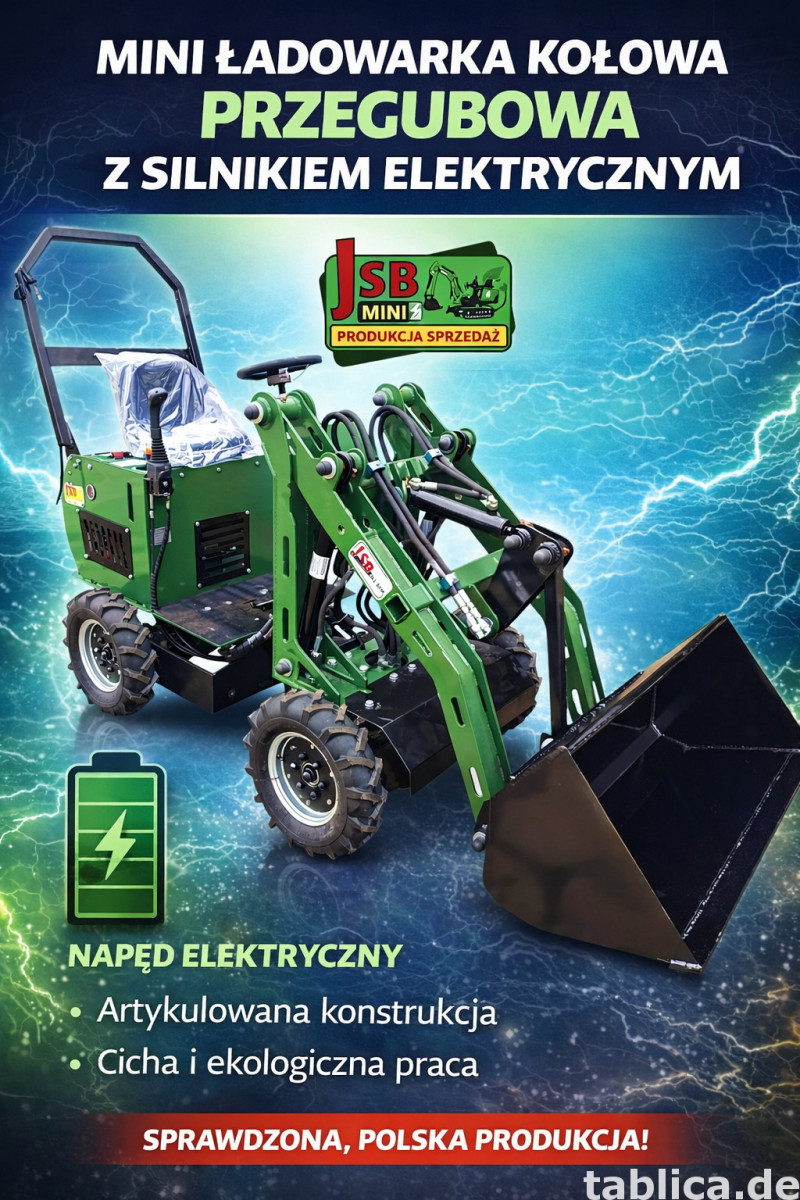 Elektryczna E Ładowarka E Koparka NOWE 2026 | Prosto od Prod 3