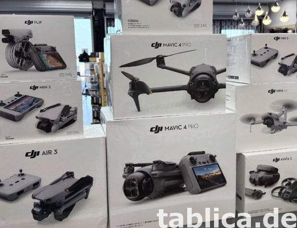 DJI Mavic 4 Pro, DJI Mavic 3 Pro, DJI Air 3S, DJI Mini 5 Pro 8