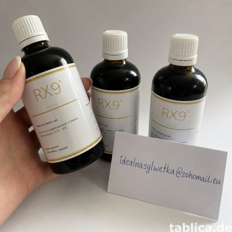 RX9 Syrop Odchudzający 100ml - HIT Sprzedażowy!  0